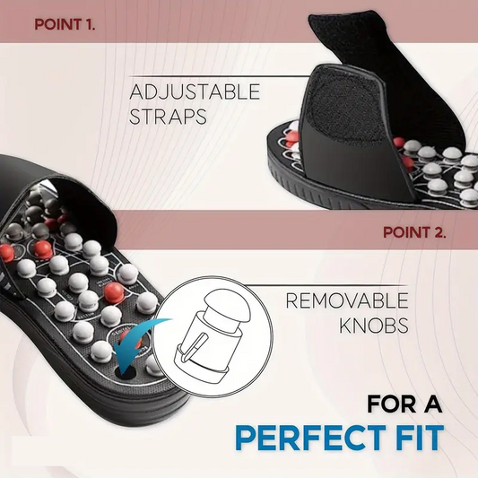 Acupressure & Magnetic Therapy Slippers for Men & Women
