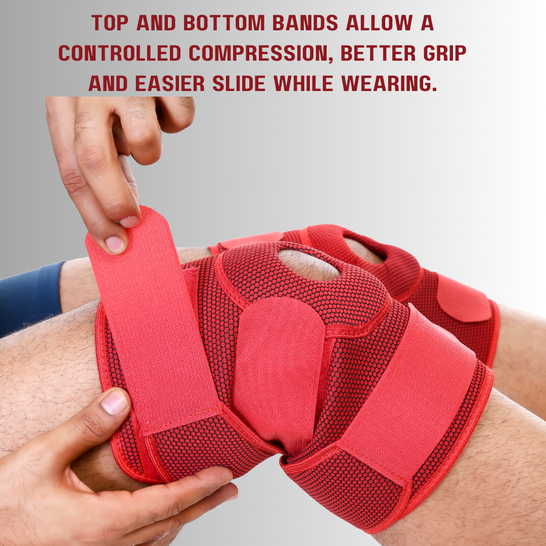 Fit Magnetic With Compression Design Knee Support