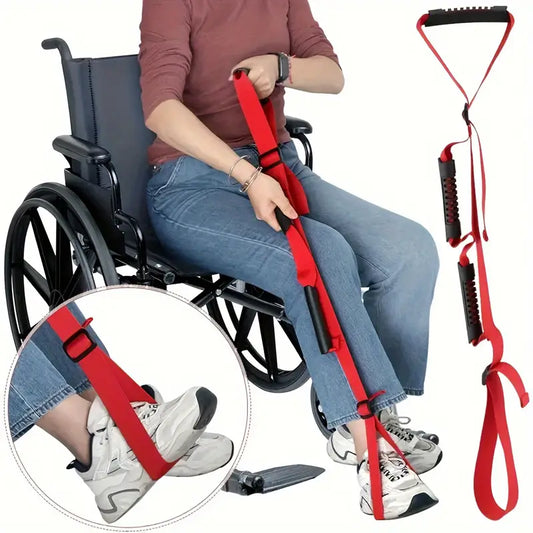 Adjustable Leg Lifter with Foot Loop