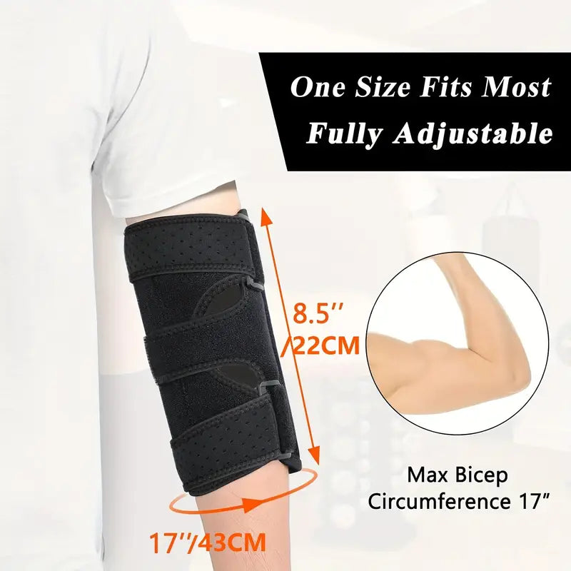 Adjustable Elbow Brace for Pain Relief – Support for Tennis Elbow, Tendonitis & Arthritis
