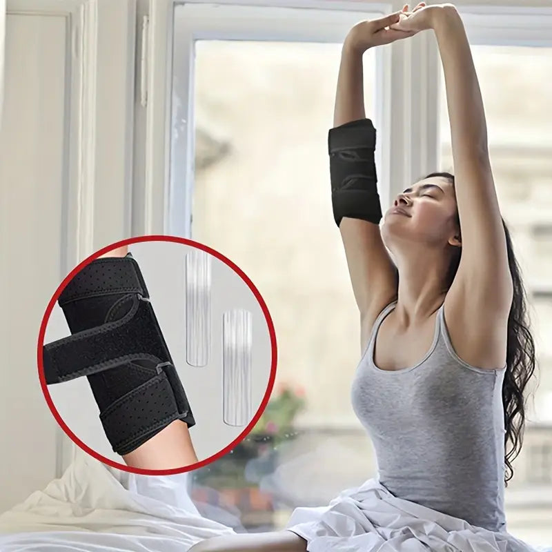 Adjustable Elbow Brace for Pain Relief – Support for Tennis Elbow, Tendonitis & Arthritis