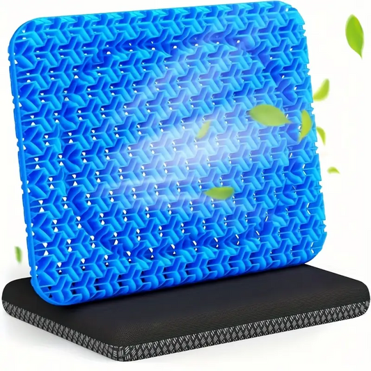 Orthopedic Gel Seat Cushion for Back Pain Relief