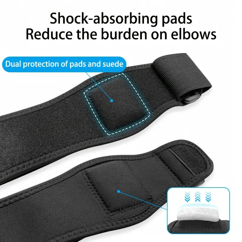 Shoulder & Elbow Support Combo – Adjustable Compression Sleeve for Pain Relief, Injury Recovery & Sports – Breathable & Unisex Brace