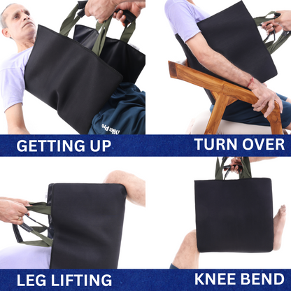 Unisex Patient Lifting Belt Durable Transfer Belt with 4 Handles