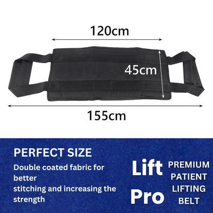 Unisex Patient Lifting Belt Durable Transfer Belt with 4 Handles