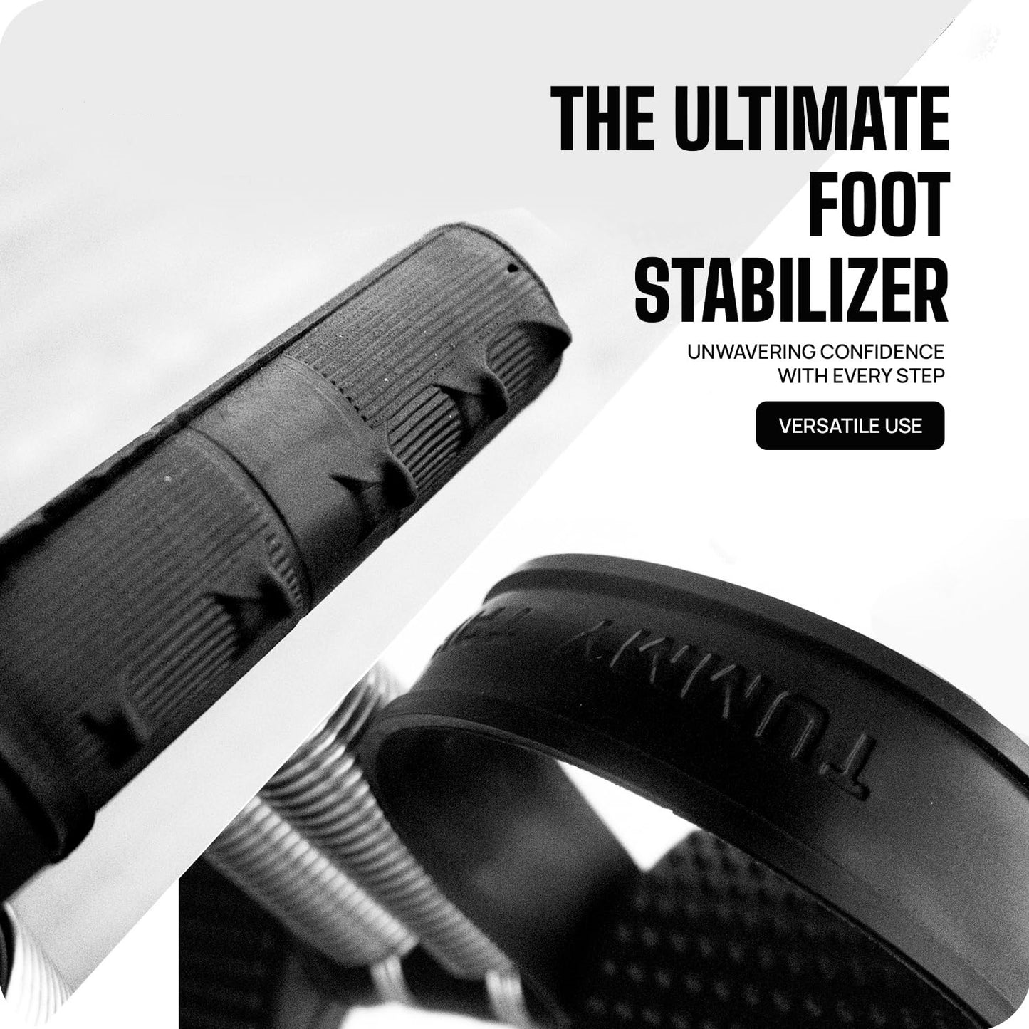 Double Spring Tummy Trimmer for Men & Women | Heavy Resistance Abs Exercise Machine (Black)