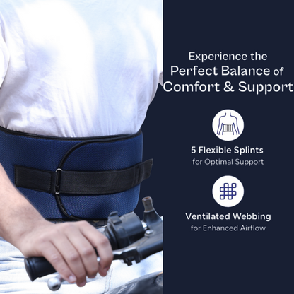 Bikers Pain Relief Back Support Belt