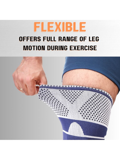 Pro Adjustable 4 Way Compression Knee Support Sleeve 4