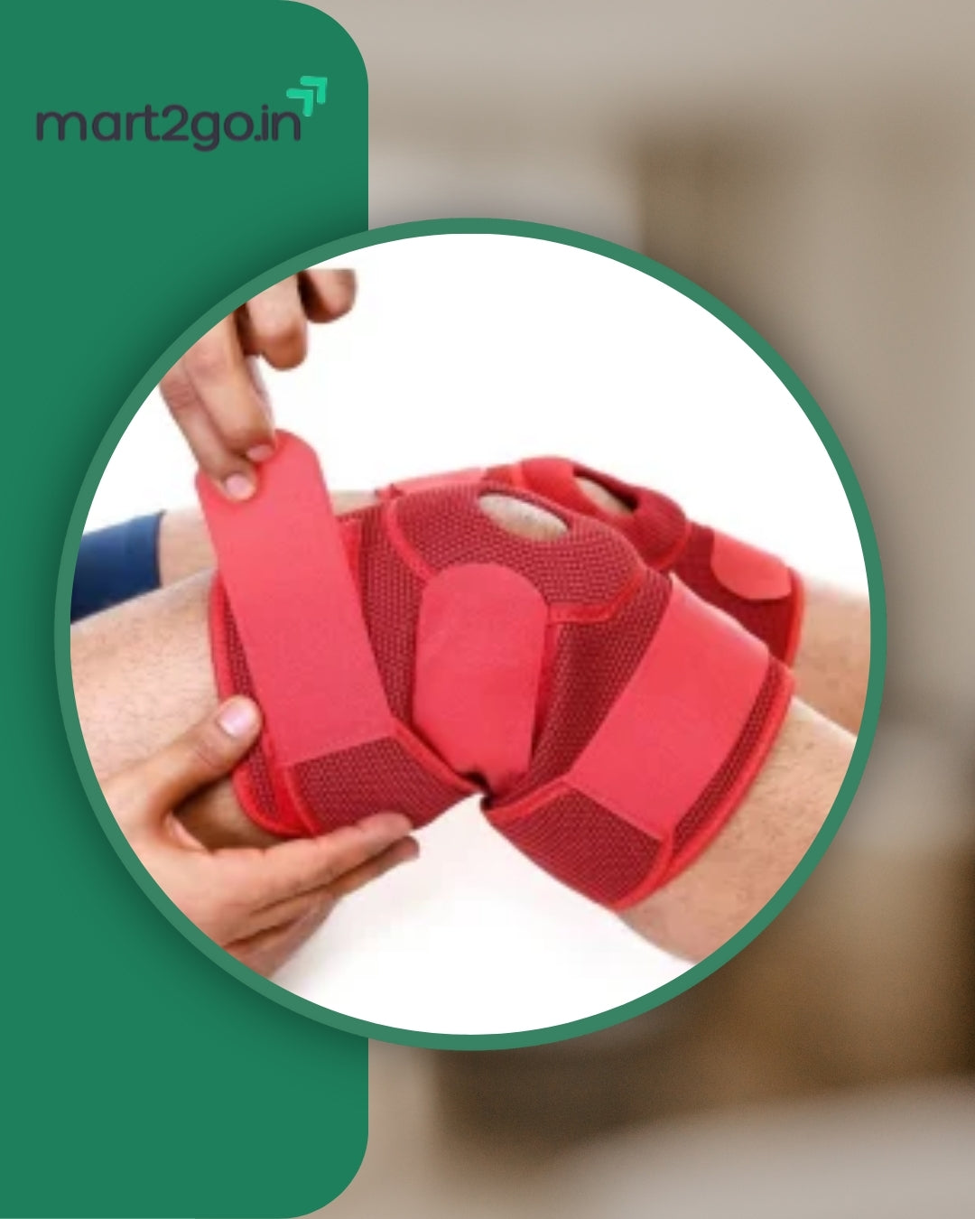 Fit Magnetic With Compression Design Knee Support