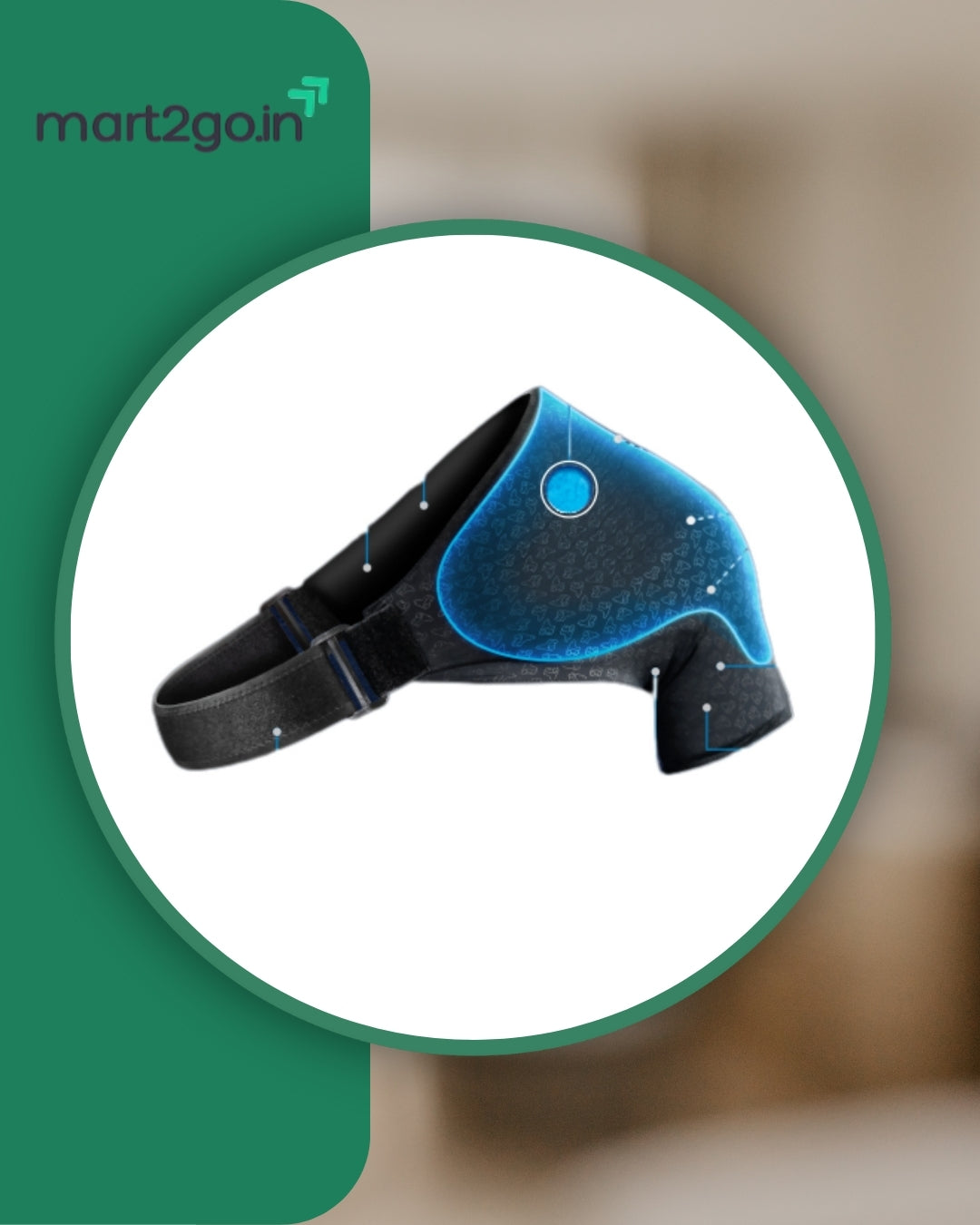 Shoulder pack wrap for female