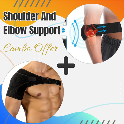 Adjustable Shoulder & Elbow Support Combo