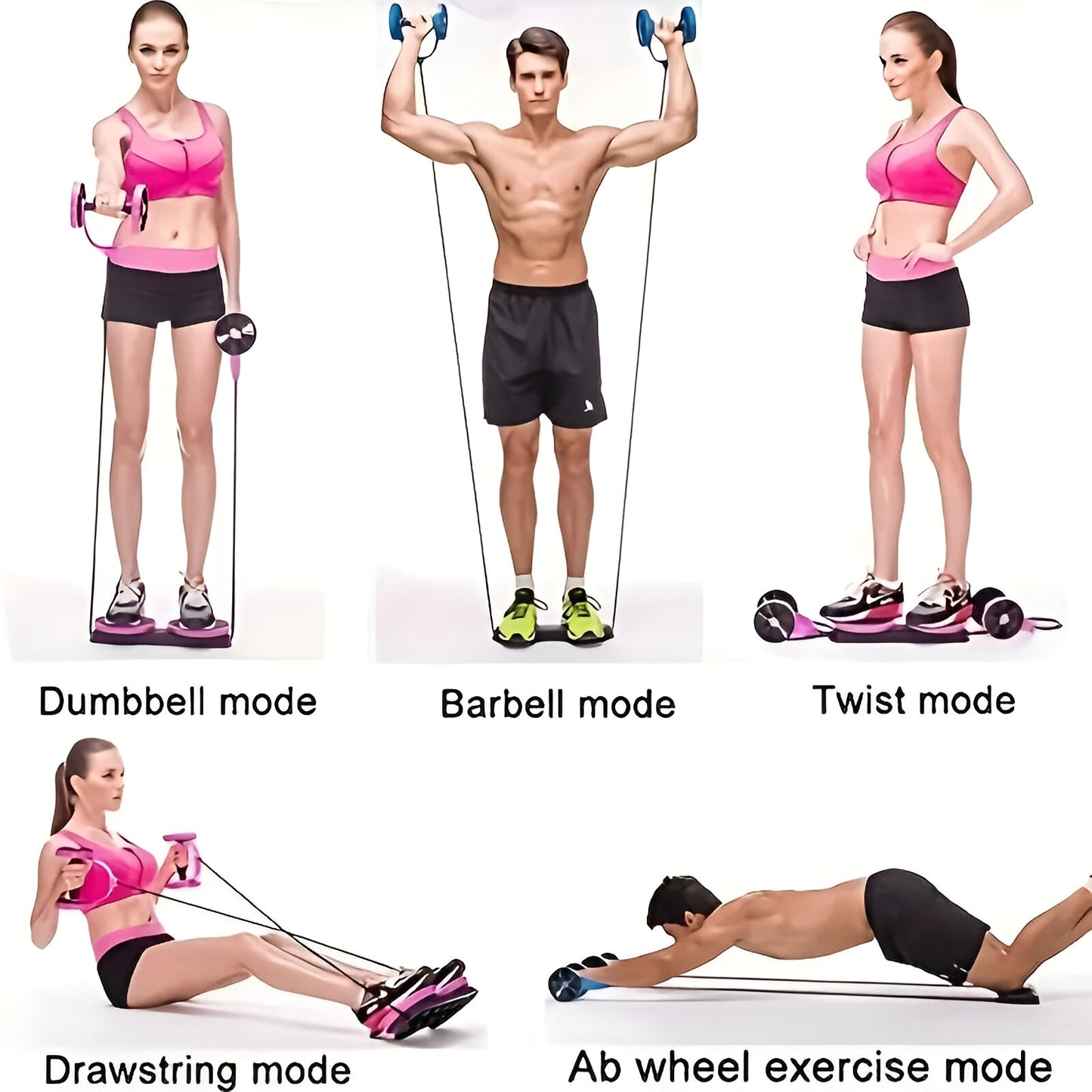 Dual Ab Roller Wheel for Abs Workout – Multi-Function Core & Home Gym Equipment