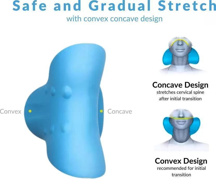 Neck Relaxer – Cervical Spine Pillow for Neck & Shoulder Pain Relief