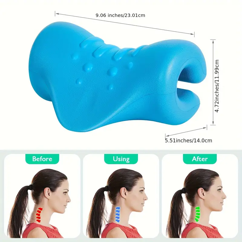 Neck Relaxer – Cervical Spine Pillow for Neck & Shoulder Pain Relief