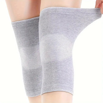 Bamboo Natural Compression Knee Support Premium Pain Relief (1 Pair)