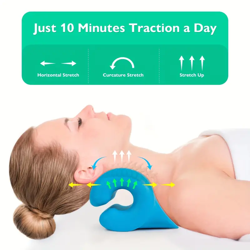 Neck Relaxer – Cervical Spine Pillow for Neck & Shoulder Pain Relief