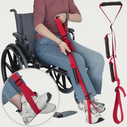 Adjustable Leg Lifter with Foot Loop